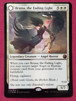 Magic The Gathering FROM THE VAULT TRANSFORM FOIL BRUNA THE FADING LIGHT MTG - Image 1
