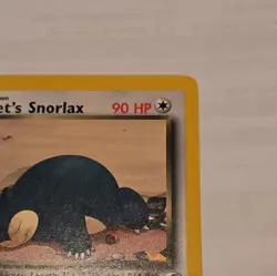 Pokemon Gym Heroes Rockets Snorlax Unlimited 33/132 NM - Image 4