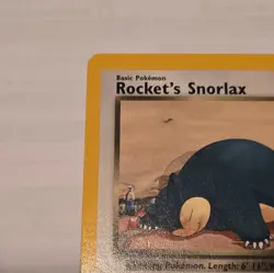 Pokemon Gym Heroes Rockets Snorlax Unlimited 33/132 NM - Image 5