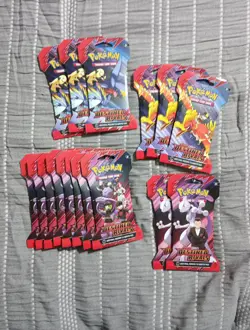 Pokemon Destined Rivals Sleeved Booster Pack LOT OF 16 New Sealed 🔥 - Image 1