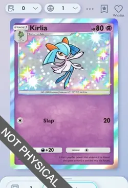 Pokemon TCG Pocket - Kirlia Shiny 1⭐, Eevee Grove, English - Image 1