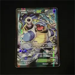 The Pokemon Company Blastoise EX XY122 XY Promo Holo 180 HP Card - Image 1