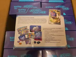 Pokemon Journey Together Factory Sealed Elite Trainer Box ETB Open Case of 10 - Image 3
