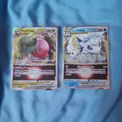×2 Holo VSTAR Pokemon Card Bundle, English pokemon tcg - silver tempest bundle - Image 1