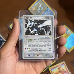 Pokemon Lugia ex 105/115 EX Unseen Forces Holo Card Poke-BODY English - Image 2