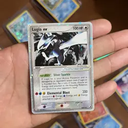 Pokemon Lugia ex 105/115 EX Unseen Forces Holo Card Poke-BODY English - Image 4
