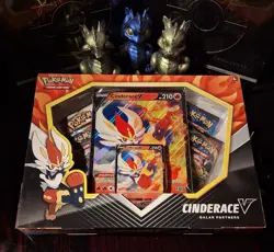 Pokemon TCG Galar Partners (Cinderace V) ~ 4 Booster Packs 820650807800 - Image 1