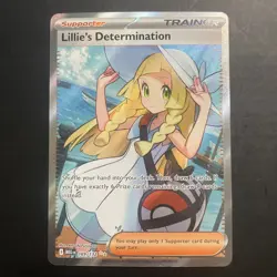 Pokemon Mega Evolution Lillie’s Determination 169/132 Full Art NM Or Better! - Image 1