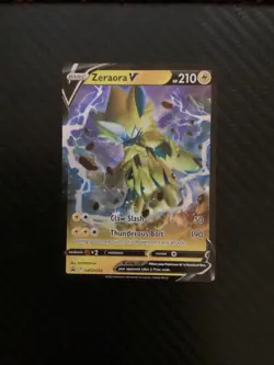 Pokemon Zeraora V SWSH263 Black Star Promo Holo NM - Image 1