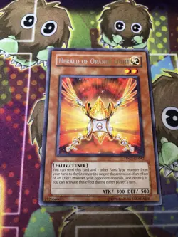 Herald of Orange Light TDGS-EN082 Rare Unlimited LP yugioh - Image 1