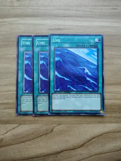 Yu-Gi-Oh! - Umi 3X - Full Playset - Image 1