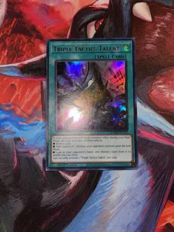 Yugioh! Triple Tactics Talent BLMM-EN170 Ultra Rare 1st Edition Light Play - Image 1