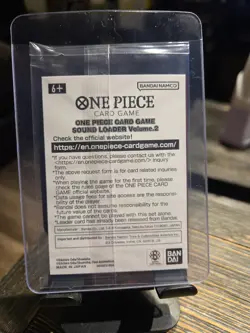 Enel OP05-098 Leader Promo Sound Loader Vol. 2 One Piece TCG Card English SEALED - Image 2