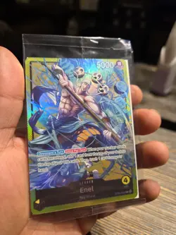 Enel OP05-098 Leader Promo Sound Loader Vol. 2 One Piece TCG Card English SEALED - Image 3