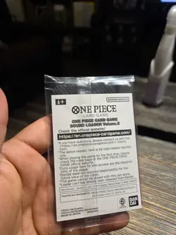 Enel OP05-098 Leader Promo Sound Loader Vol. 2 One Piece TCG Card English SEALED - Image 4