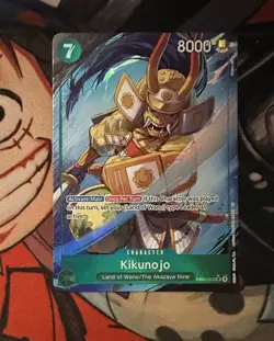 One Piece TCG - Kikunojo - Alt Art - The Azure Sea's Seven - EB04-012 - English - Image 1