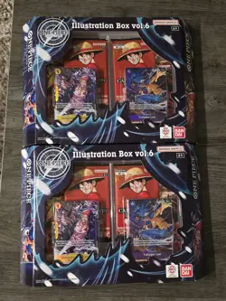 One Piece Card Game Illustration Box Vol. 6 IB-05 [Factory Sealed 2 Box Lot] - Image 1
