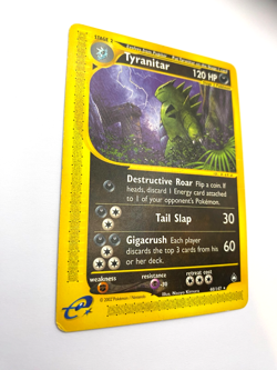 Pokemon Card - Non-Holo Tyranitar 40/147 Aquapolis *HP* e-Card Rare - Image 4