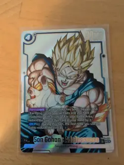 Son Gohan : Adolescence SB02-026 Alternate Art Manga Booster 02 Dragon Ball Card - Image 1