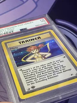 Misty 18/132 | 1st Edition Graded Pokemon Card | PSA 7 - Image 3