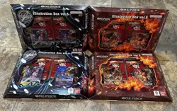 One Piece Card Game: Illustration Box (IB-05) Vol.5 x2 and Vol.6 x2 Sealed! - Image 1
