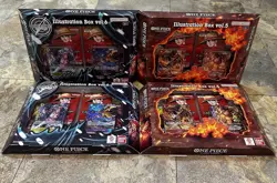 One Piece Card Game: Illustration Box (IB-05) Vol.5 x2 and Vol.6 x2 Sealed! - Image 2