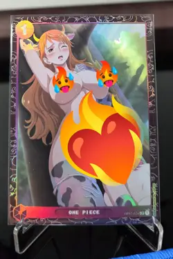 One Piece (Nami Reiju) ACG Waifu Sexy Nude Trading Card OPCG - Image 1