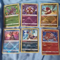 ×6 Radiant Holo Pokemon Card Bundle, English pokemon tcg - Bundle - Image 1
