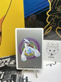 NM PACK FRESH 1999/2000 Lugia Pokemon Silver Poker Playing Card Sneasel - Image 2