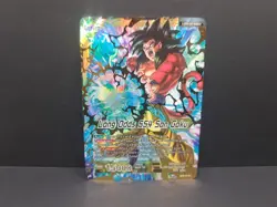 Long Odds SS4 Son Goku SD5-01 Leader Foil Dragon Ball Super Card Game - Image 1