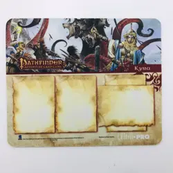 7Ct Pathfinder Adventure Rise of the Runelords Card Game Base Set Mini Mats - Image 2