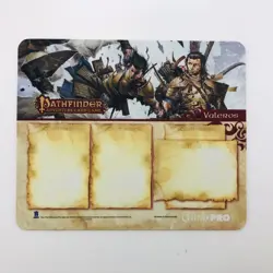 7Ct Pathfinder Adventure Rise of the Runelords Card Game Base Set Mini Mats - Image 4