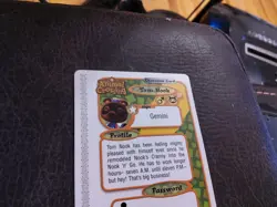 Animal Crossing #061 TOM NOOK Series 1 Nintendo e-Reader Card - Image 2
