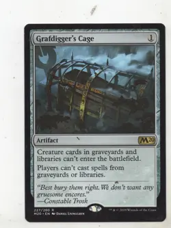 Grafdigger's Cage 227 x1 1x MTG Single - Image 1