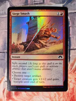 Siege Smash Foil Modern Horizons 3 Magic Gathering MTG MH3 - Image 1