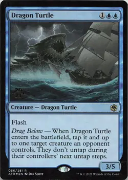 Dragon Turtle - FOIL - R Adventures in the Forgotten Realms 56 - MTG - Image 1