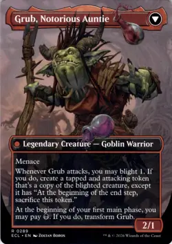 Grub, Storied Matriarch SHOWCASE Lorwyn Eclipsed Magic MTG NM - Image 2