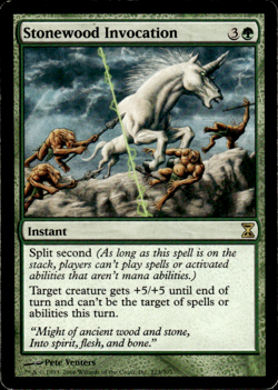 Stonewood Invocation Time Spiral Regular MTG - Image 1