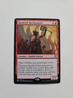 Rundvelt Hordemaster R Dominaria United #142 NM Normal - Image 1