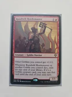 Rundvelt Hordemaster R Dominaria United #142 NM Normal - Image 4