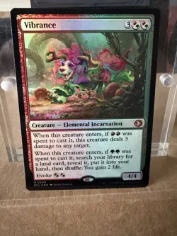 MTG Vibrance Foil NM Mythic Lorwyn Eclipsed - Image 1