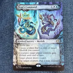x1 Sygg's Command - Foil - Showcase R MTG Lorwyn Eclipsed M/NM, English - Image 1