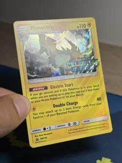 Manectric SM130 Sun And Moon SM Celestial Storm Prerelease Promo Stamped Pokemon - Image 4