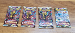 4x Pokemon TCG Sword & Shield Lost Origin Booster Packs Factory Sealed Unopened - Image 1