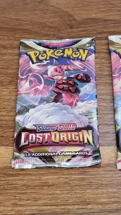 4x Pokemon TCG Sword & Shield Lost Origin Booster Packs Factory Sealed Unopened - Image 2