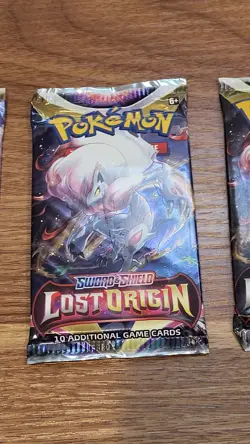 4x Pokemon TCG Sword & Shield Lost Origin Booster Packs Factory Sealed Unopened - Image 4
