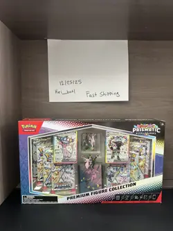Pokemon Prismatic Evolutions Premium Figure Collection SEALED-FAST SHIPPING - Image 1