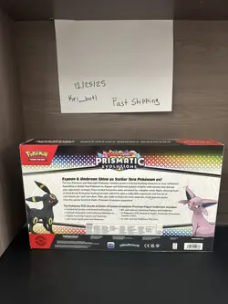 Pokemon Prismatic Evolutions Premium Figure Collection SEALED-FAST SHIPPING - Image 3