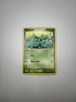 Pokemon TCG Bulbasaur Pop Series 2 Promo 12/17 LP - Image 1