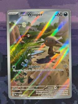 Paldean Wooper 102/094 Pokemon Phantasmal Flames Illustration Rare Near Mint - Image 1